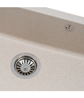Мойка кухонная GRANADO Under top XL terra прямоугольная, Nanogranite, 600 мм (gr3703)