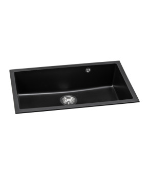 Мойка кухонная GRANADO Under top XL Black shine (gr3701)