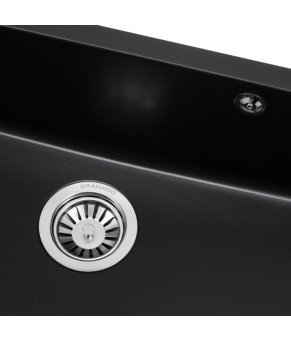 Мойка кухонная GRANADO Under top XL Black shine (gr3701)