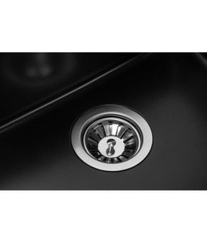 Мойка GRANADO Under top double Black Shine (gr3401)