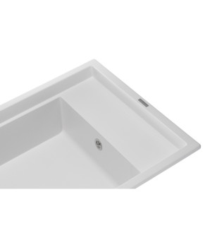 Мойка кухонная GRANADO Estella White прямоугольная Nanogranite (3305)