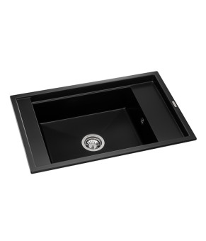 Кухонная мойка GRANADO Estella Black Shine 780x500x210 (3301)