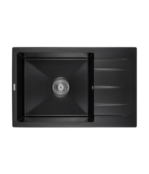 Кухонная мойка GRANADO Navia Black Shine 775x495x215 (gr3801)
