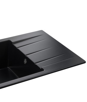 Кухонная мойка GRANADO Navia Black Shine 775x495x215 (gr3801)