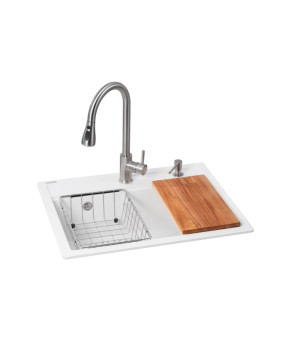 Кухонная станция GRANADO Basic Artes White (650x497x210)