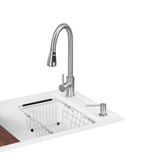 Кухонная станция GRANADO Basic Estella white (780x500x210)