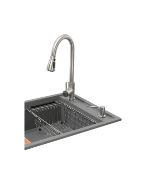 Кухонная станция GRANADO Basic Estella Grafito (780x500x210)