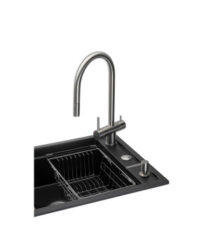 Кухонная станция GRANADO Royal Estella Black shine (775-780 мм)