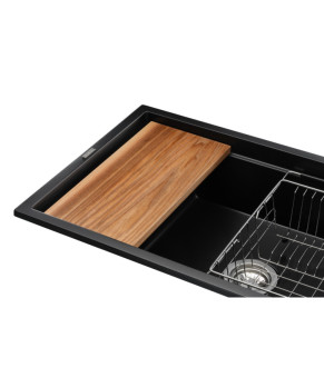 Кухонная станция GRANADO Basic Estella Black shine (780x500x210)