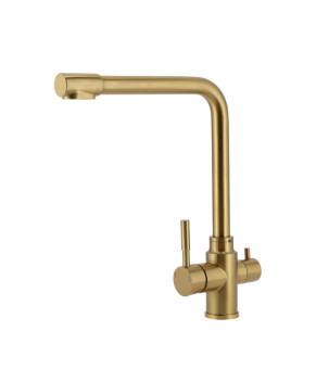 Смеситель GRANADO Badalona LUX PVD gold (330 мм, 35 мм)