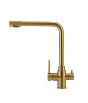 Смеситель GRANADO Badalona LUX PVD gold (330 мм, 35 мм)