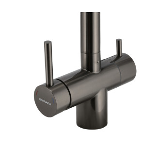 Смеситель для мойки GRANADO Ferrol PVD black 450 мм (GR-Ferrol-PVD-Black)