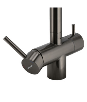 Смеситель для мойки GRANADO Ferrol PVD black 450 мм (GR-Ferrol-PVD-Black)