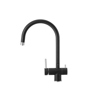 Смеситель GRANADO Caspe Black Shine 396 мм (gz0801)