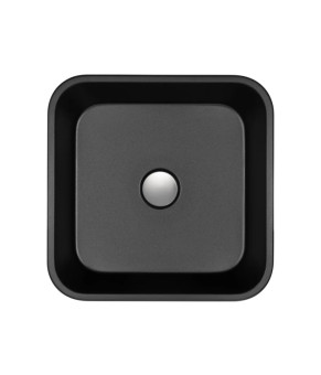 Раковина GRANADO Lalin Black прямоугольная кварцит (gbs1301)
