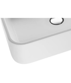 Раковина GRANADO Fabero White gel прямоугольная 490-590 мм (gbs1505g)