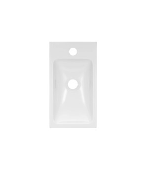 Раковина GRANADO Foz White gel прямоугольная врезная (gbs0805g)