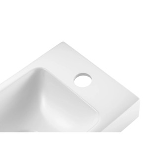 Раковина GRANADO Foz White gel прямоугольная врезная (gbs0805g)