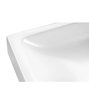 Раковина GRANADO Foz White gel прямоугольная врезная (gbs0805g)