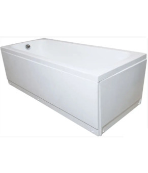 Ванна акриловая Shower ARTMINA SW 6873 130х70х40 см с декоративной панелью и ножками белая (C15252)