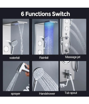 Душевая панель Epelli Mega Shower 01, 015900