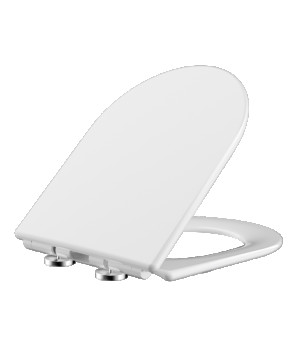Сиденье-крышка для унитаза Mixxus WAVE-2002 с микролифтом Slim Duroplast (MI6695)