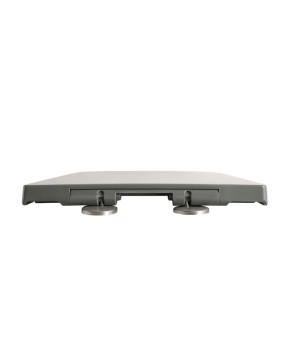 Сиденье-крышка для унитаза Mixxus Premium Quadro-2004 Gray 425х358х32мм дюропласт (MP6686)