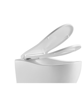 Сиденье-крышка для унитаза Koer AC-0101-SEAT COVER дюропласт с микролифтом (KR5617)