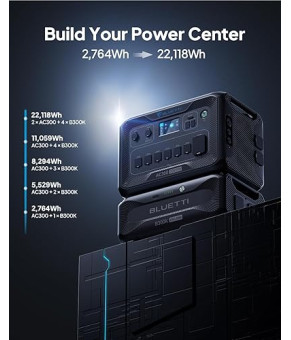 Портативная зарядная станция Bluetti AC300 3000W + Bluetti B300K (AC300+B300K)