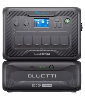 Портативная зарядная станция Bluetti AC300 3000W + Bluetti B300K (AC300+B300K)