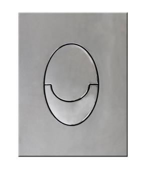 Инсталляция для подвесного унитаза Koer KT-0503-01 500x126x1150mm с панелью смыва KT-0606-01 Хром (KR5347)