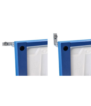 Инсталляция для подвесного унитаза Koer KT-0504-01 500x126x1150mm с панелью смыва KT-0607-01 Хром (KR5348)
