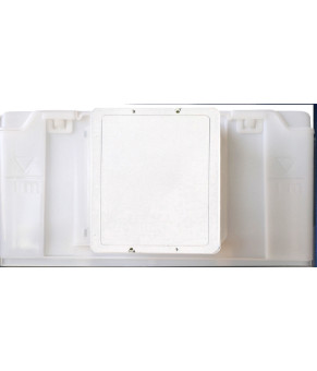 Инсталляция для подвесного унитаза Koer KT-0504-01 500x126x1150mm с панелью смыва KT-0607-01 Хром (KR5348)