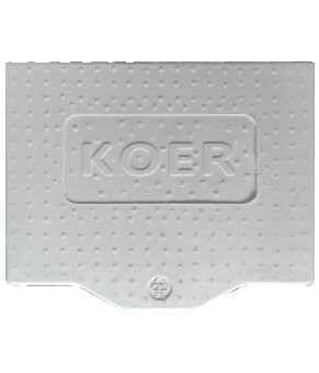 Инсталляция для подвесного унитаза Koer KT-0504-01 500x126x1150mm с панелью смыва KT-0607-01 Хром (KR5348)