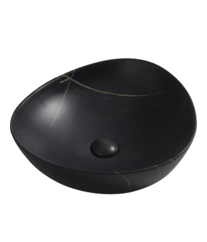 Раковина накладная MIXXUS PREMIUM WAVE-0104 MARBLE 460х420х130mm (MP6534)