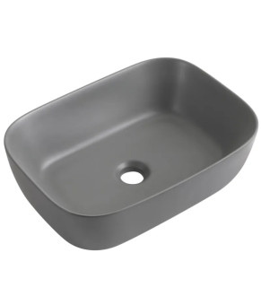 Раковина накладная Mixxus Premium DIVERSE-0116 GRAY 455x330x135mm (MP6651)