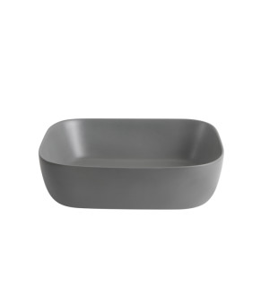 Раковина накладная Mixxus Premium DIVERSE-0116 GRAY 455x330x135mm (MP6651)