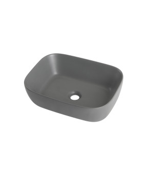 Раковина накладная Mixxus Premium DIVERSE-0116 GRAY 455x330x135mm (MP6651)