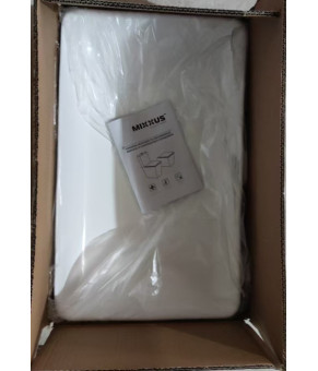 Раковина накладная Mixxus Premium Quadro-0209 600х370х140мм с переливом (MP6522)
