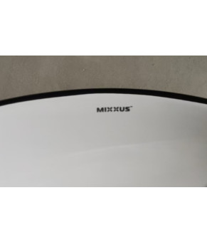 Раковина накладная MIXXUS PREMIUM ELLIPSE-0108 EDGE BLACK 400х330х145mm (MP6527)