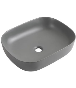 Раковина накладная Mixxus Premium DIVERSE-0115 GRAY 490x395x135mm (MP6650)