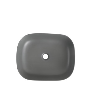 Раковина накладная Mixxus Premium DIVERSE-0115 GRAY 490x395x135mm (MP6650)