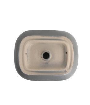 Раковина накладная Mixxus Premium DIVERSE-0115 GRAY 490x395x135mm (MP6650)