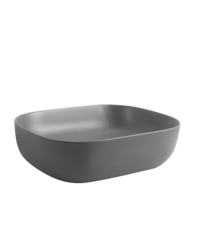 Раковина накладная Mixxus Premium DIVERSE-0115 GRAY 490x395x135mm (MP6650)