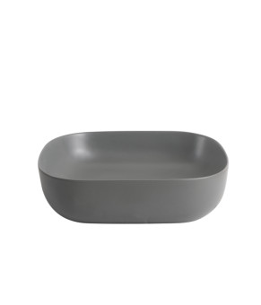 Раковина накладная Mixxus Premium DIVERSE-0115 GRAY 490x395x135mm (MP6650)