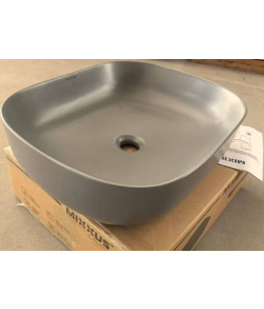 Раковина накладная Mixxus Premium DIVERSE-0115 GRAY 490x395x135mm (MP6650)
