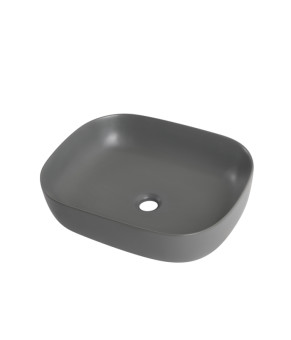 Раковина накладная Mixxus Premium DIVERSE-0115 GRAY 490x395x135mm (MP6650)