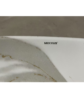 Раковина накладная MIXXUS PREMIUM ELLIPSE-0105 MARBLE-BLACK 600х400х150mm (MP6565)