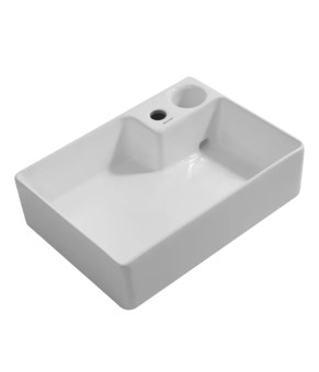 Накладная раковина Mixxus Premium STYLE-0201 520х375х140мм с донным клапаном (MP6511)