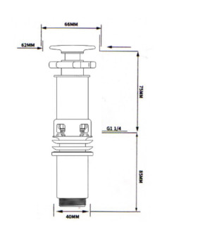 Накладная раковина Mixxus Premium STYLE-0201 520х375х140мм с донным клапаном (MP6511)